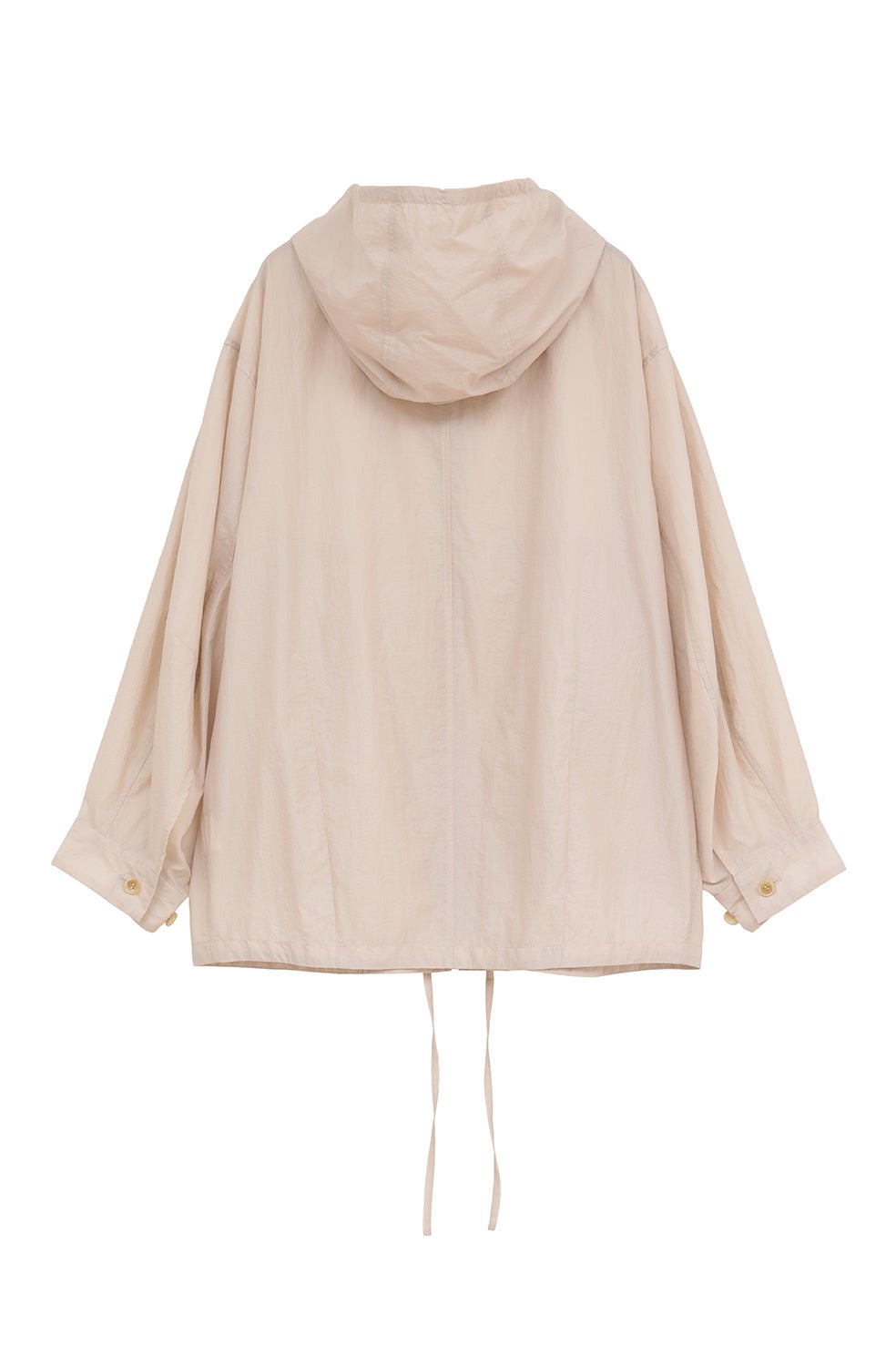 CRINKLED SHEER NYLON ZIP UP HOODIE｜TOPS(トップス)｜CLANE OFFICIAL