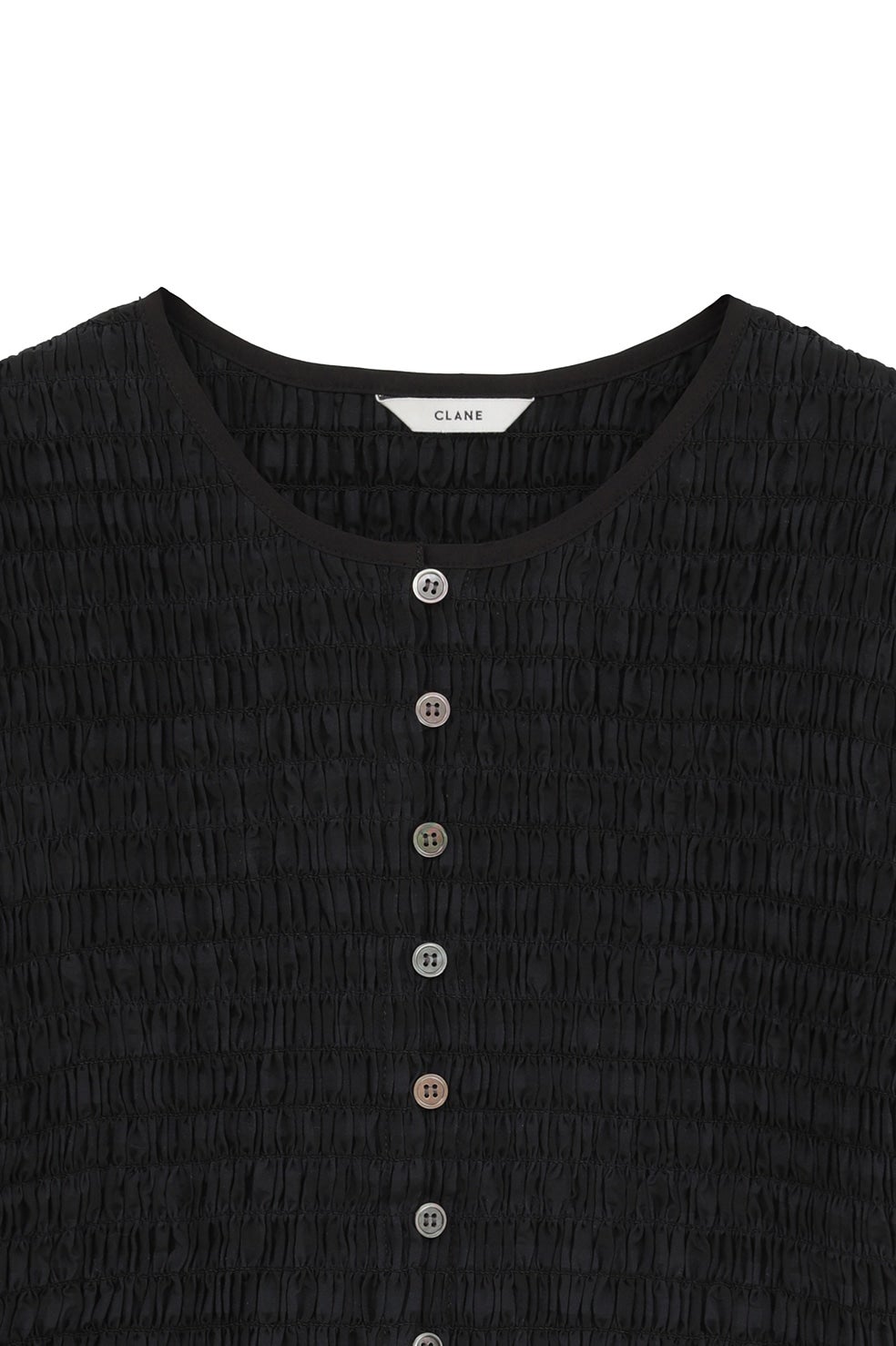 SHIRRING HALF SLEEVE BLOUSE｜TOPS(トップス)｜CLANE OFFICIAL ONLINE