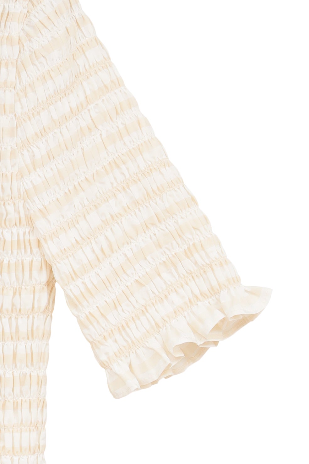SHIRRING HALF SLEEVE BLOUSE｜TOPS(トップス)｜CLANE OFFICIAL ONLINE