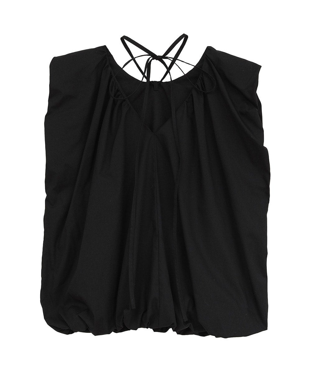 W FACE BALLOON GATHER RIBBON TOPS｜TOPS(トップス)｜CLANE OFFICIAL