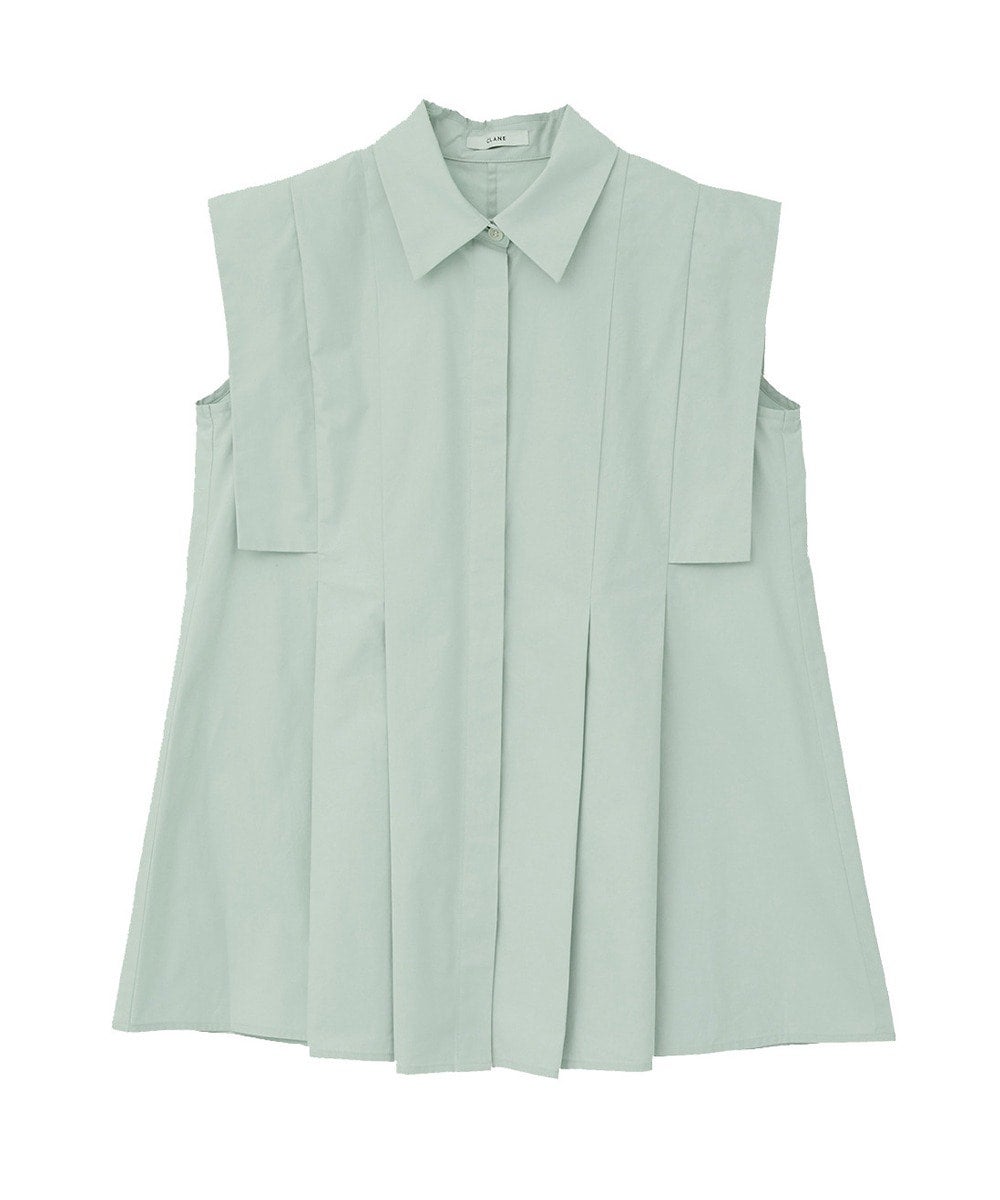 PANELL PLEAT SQUARE SLEEVE SHIRTS｜TOPS(トップス)｜CLANE OFFICIAL