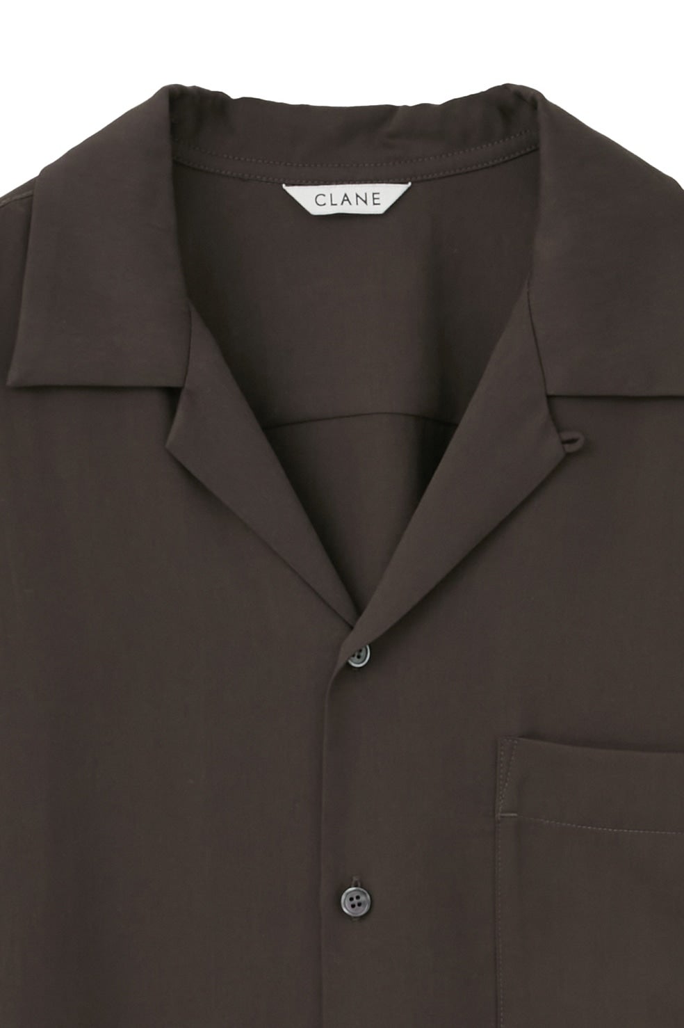 OPEN COLLAR OVER SHIRTS｜TOPS(トップス)｜CLANE OFFICIAL ONLINE STORE