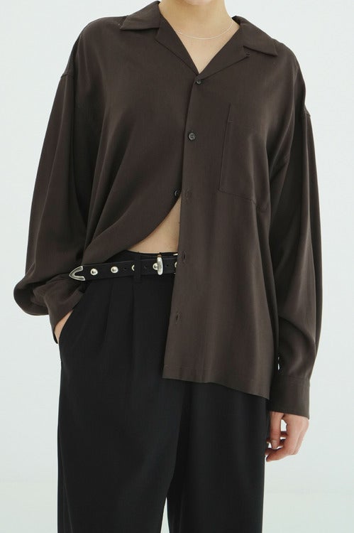 OPEN COLLAR OVER SHIRTS