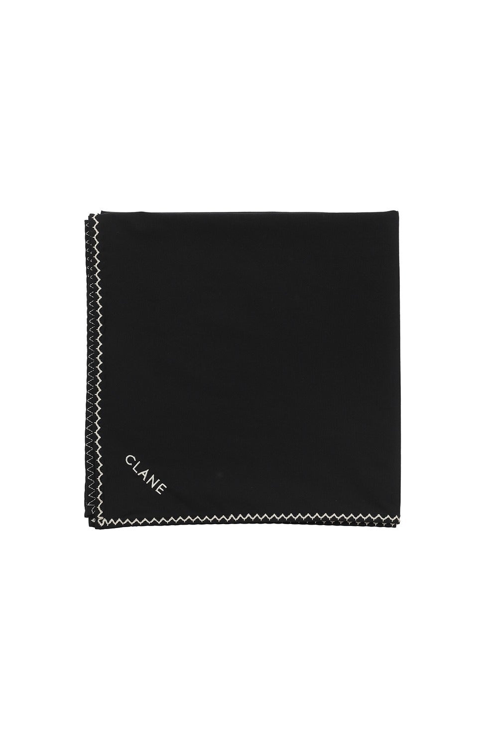 CLANE COLOR STITCH SCARF ブラック COLOR STITCH SCARF｜GOODS(グッズ)｜CLANE OFFICIAL ONLINE STORE