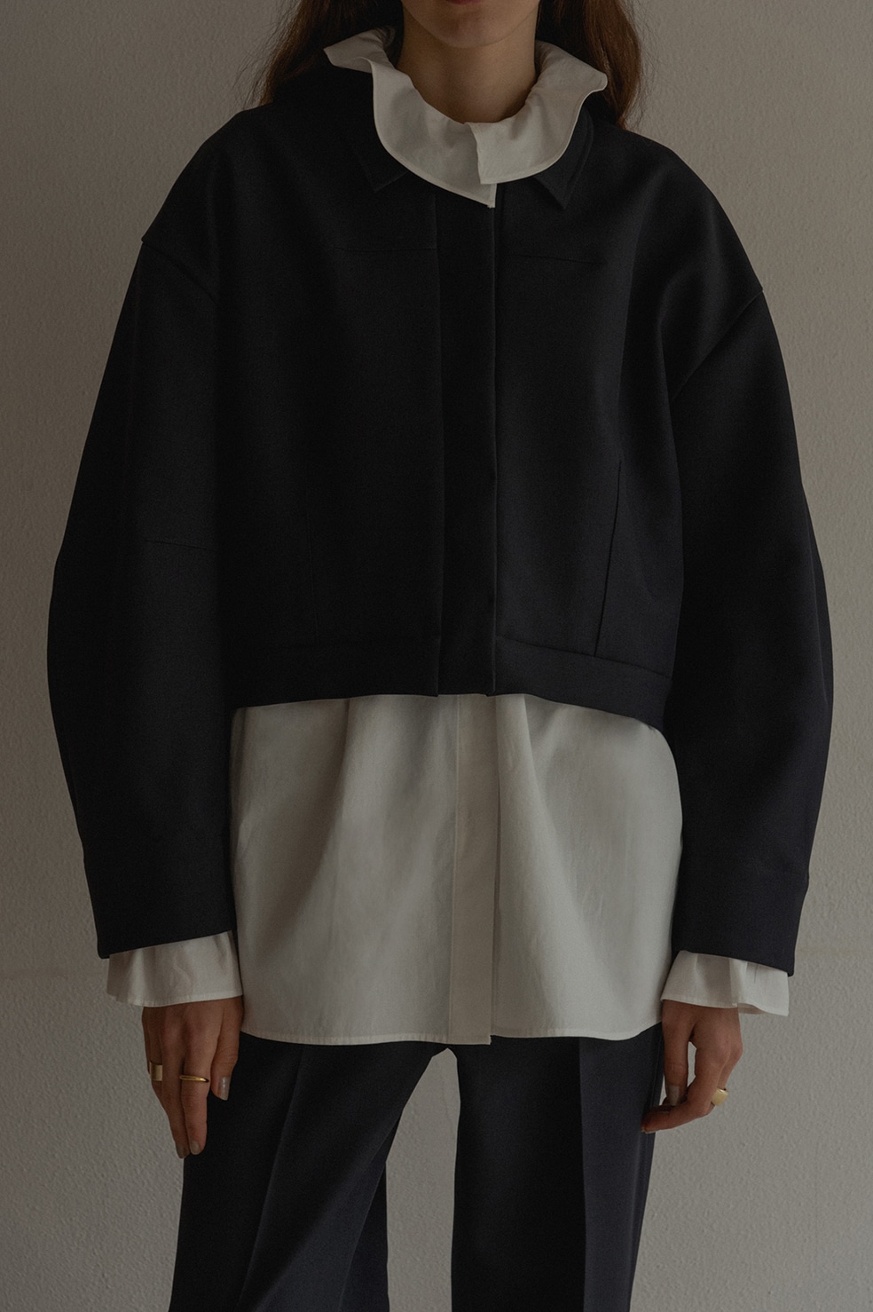 SOFT TWILL SHORT JACKET｜OUTER(アウター)｜CLANE OFFICIAL ONLINE STORE