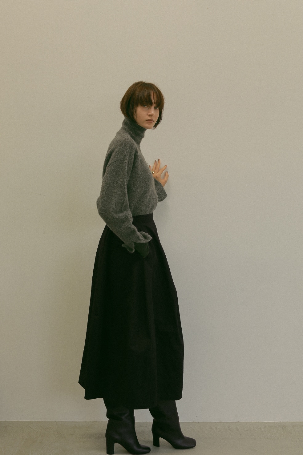 FRONT SOLID VOLUME SKIRT｜SKIRT/PANTS(スカート/パンツ)｜CLANE