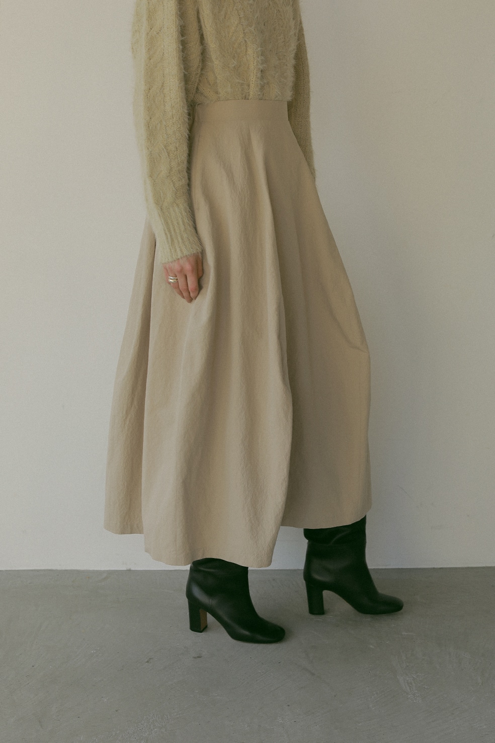 FRONT SOLID VOLUME SKIRT｜SKIRT/PANTS(スカート/パンツ)｜CLANE