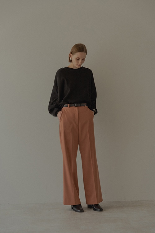 春先取りの 売り出し人気商品 SEMI PANTS WIDE TUCK TUCK WIDE PANTS