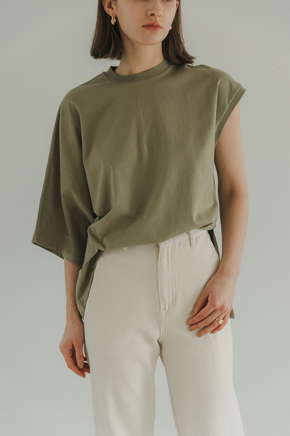 ASYMMETRY DESIGN TOPS｜TOPS(トップス)｜CLANE OFFICIAL ONLINE STORE