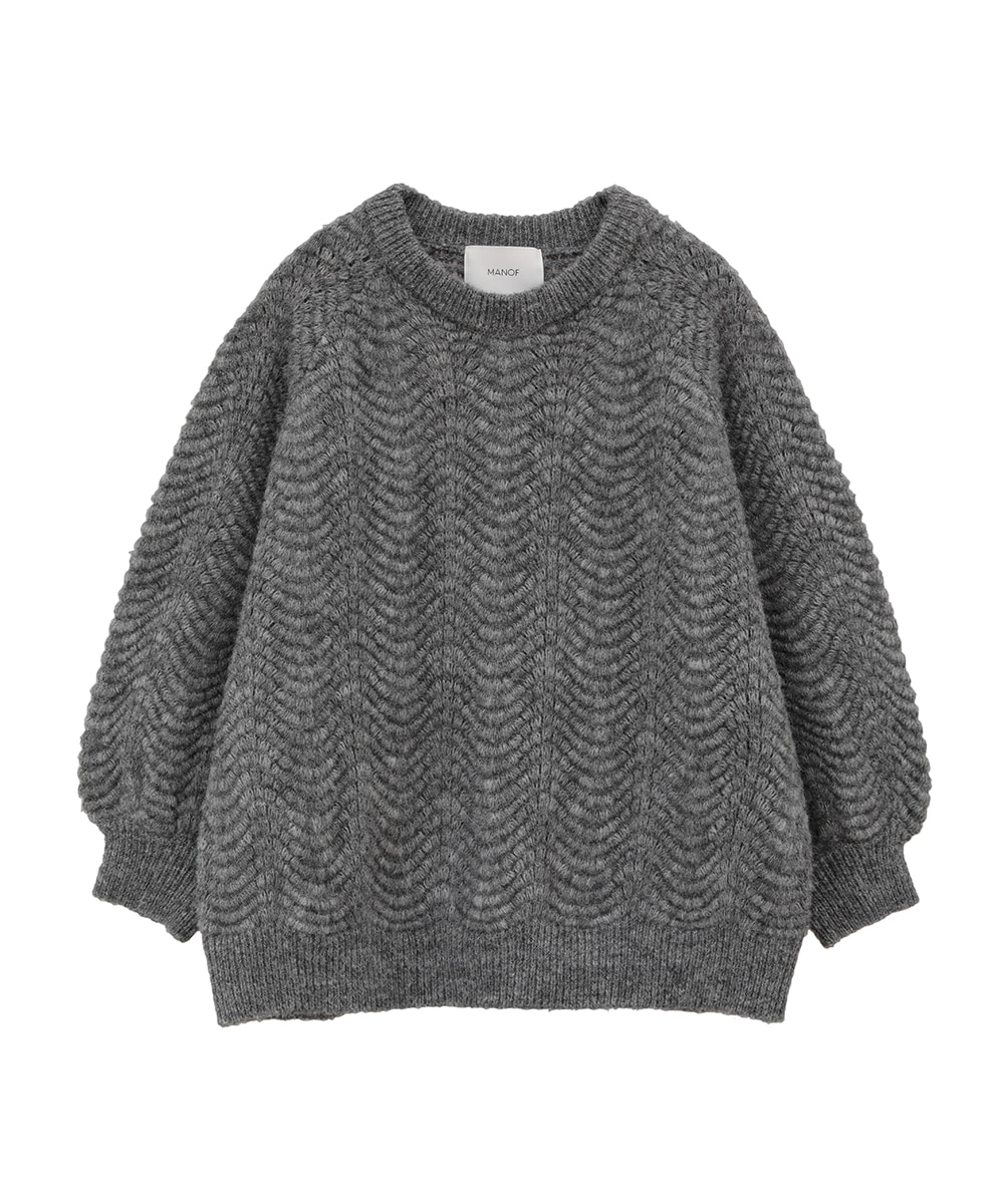 WAVE KNIT TOPS｜TOPS(トップス)｜CLANE OFFICIAL ONLINE STORE