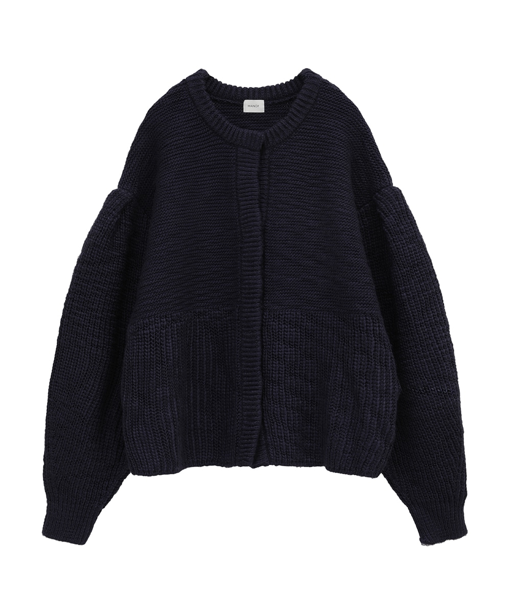 GARTER KNIT CARDIGAN｜TOPS(トップス)｜CLANE OFFICIAL ONLINE STORE