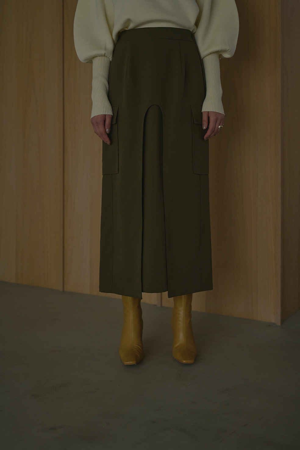 FRONT ARCH CARGO SKIRT｜SKIRT/PANTS(スカート/パンツ)｜CLANE