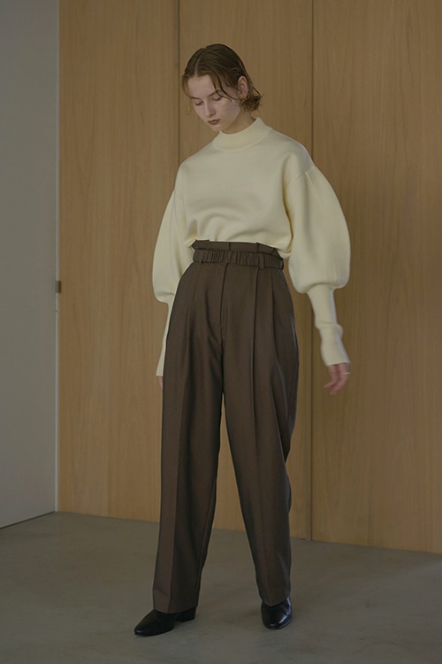 マノフ 22SS SINGLE JERSEY FLARE PANTS パンツ