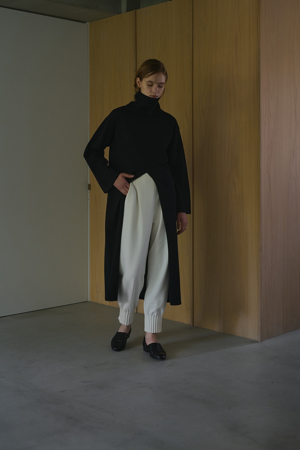 PINCH TUCK JERSEY PANTS｜SKIRT/PANTS(スカート/パンツ)｜CLANE