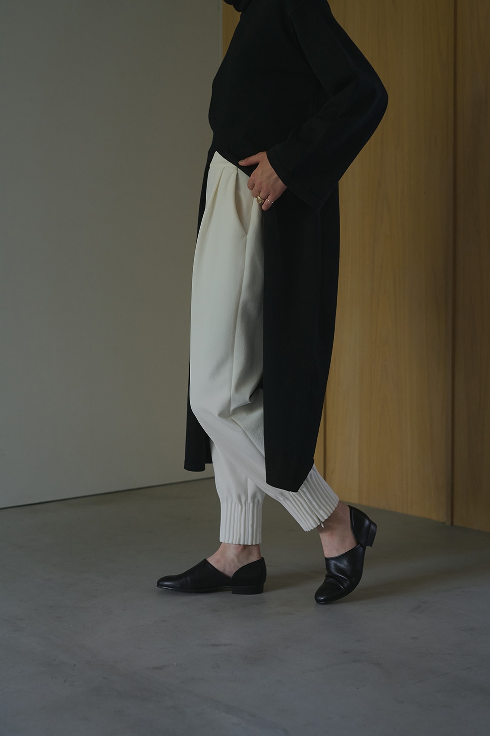 PINCH TUCK JERSEY PANTS｜SKIRT/PANTS(スカート/パンツ)｜CLANE