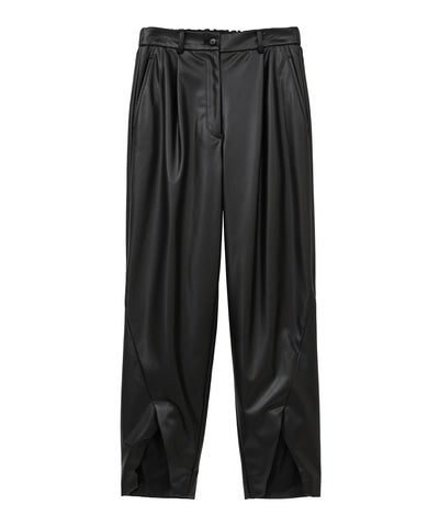VEGAN LEATHER SLIT PANTS｜SKIRT/PANTS(スカート/パンツ)｜MANOF