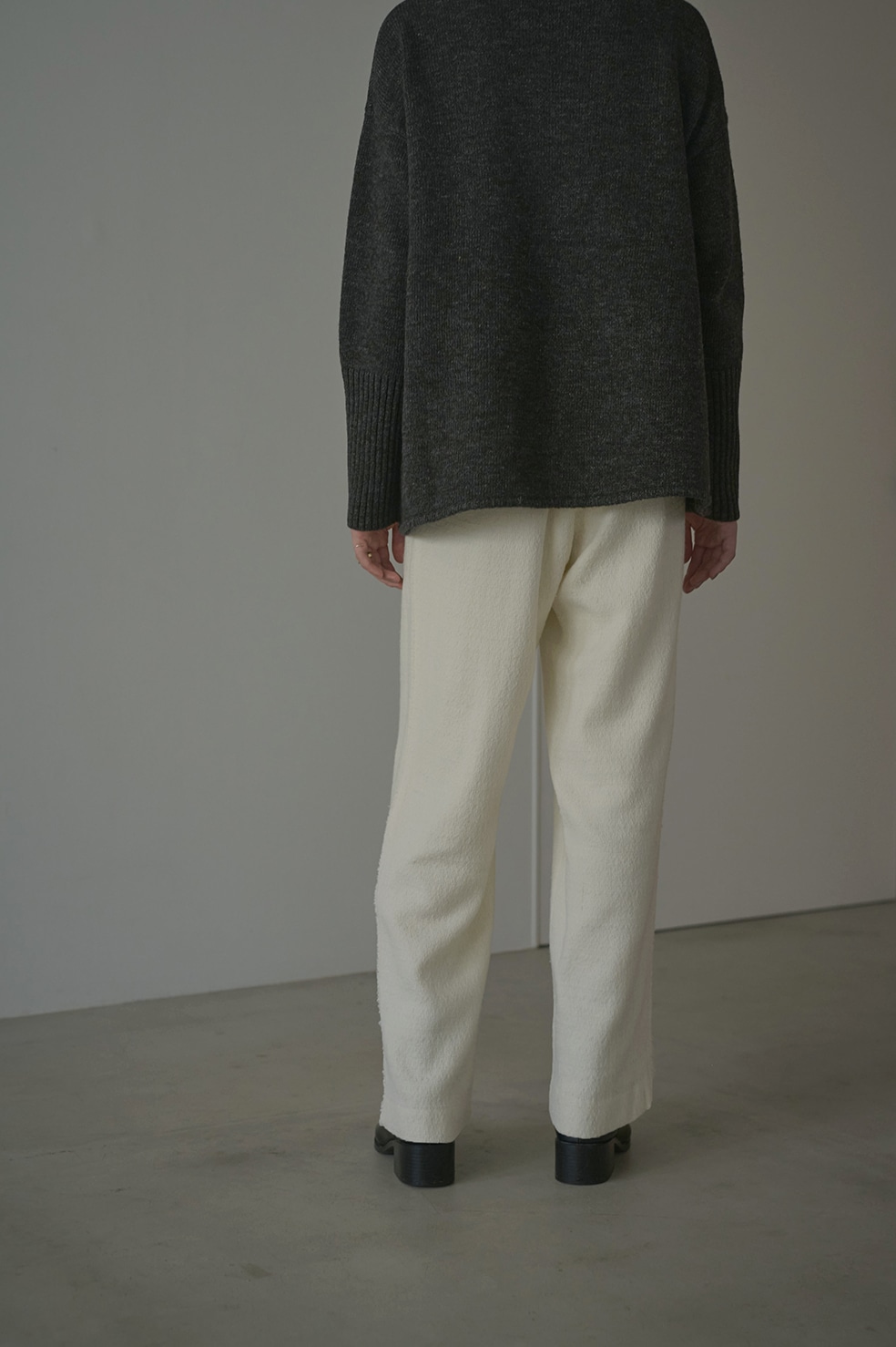 FRONT TUCK TWEED PANTS｜SKIRT/PANTS(スカート/パンツ)｜CLANE 