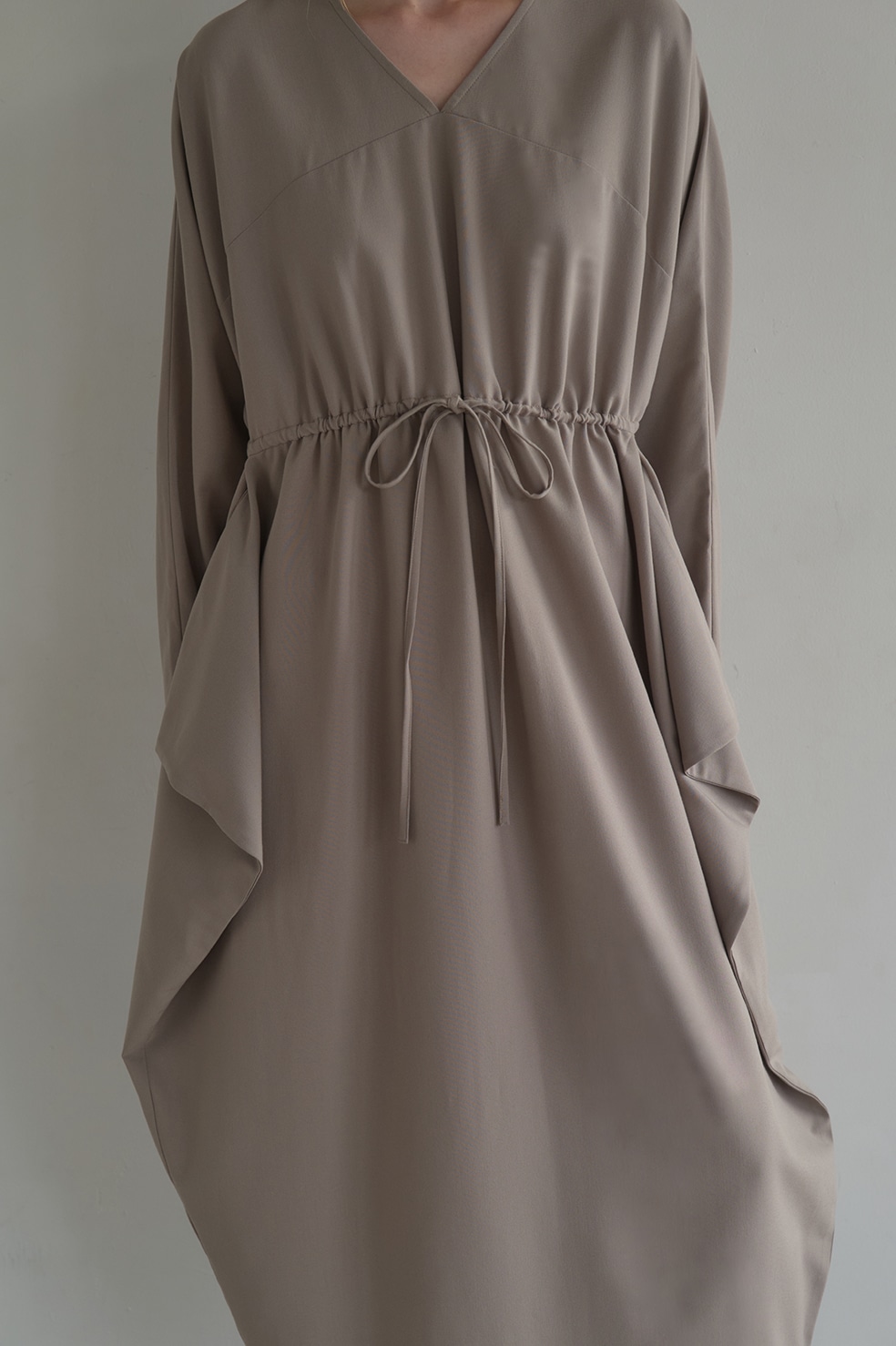 SIDE DRAPE ONE PIECE｜DRESS(ドレス)｜CLANE OFFICIAL ONLINE STORE