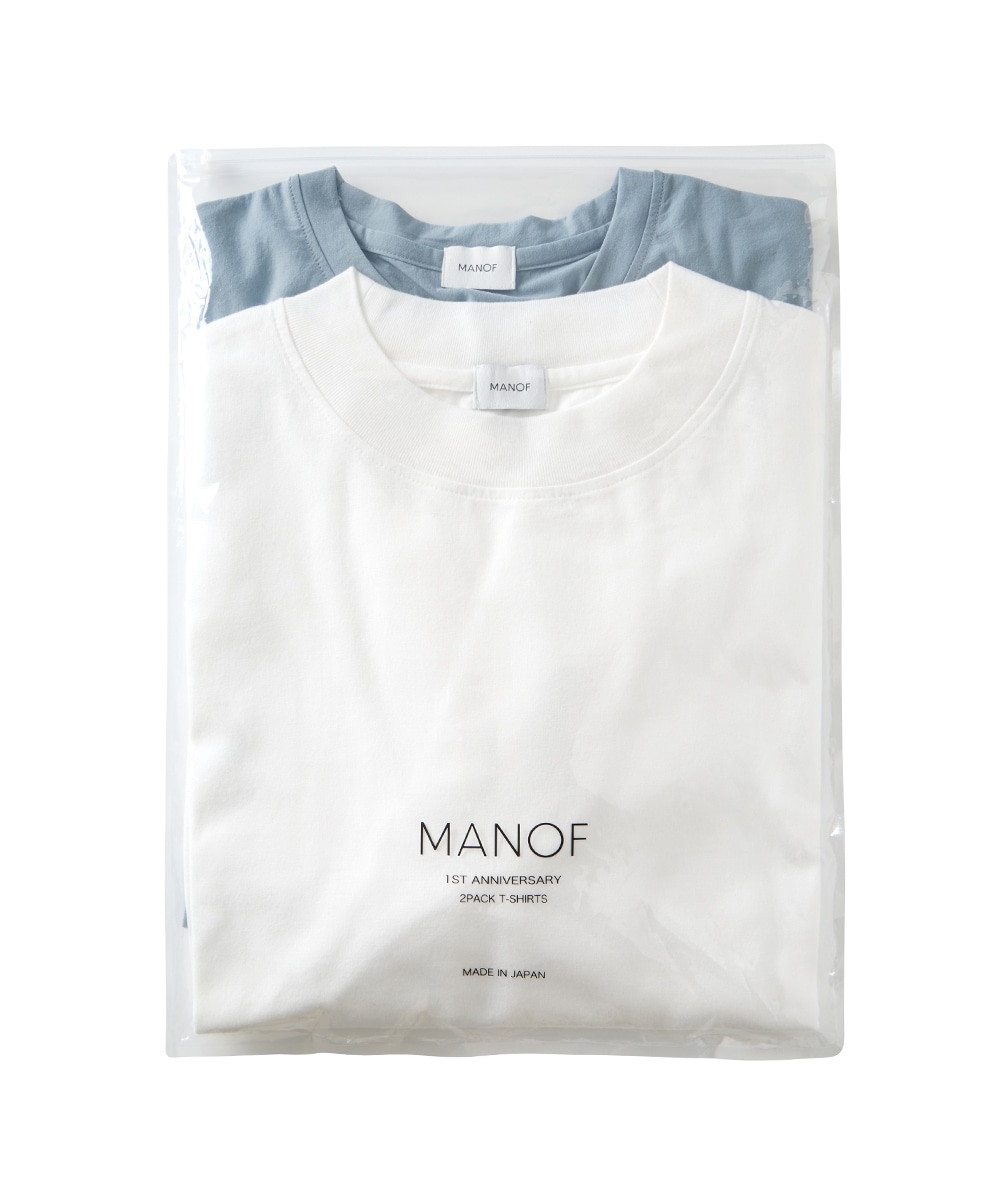 2PACK ROUND SLEEVE T SHIRT｜TOPS(トップス)｜CLANE 