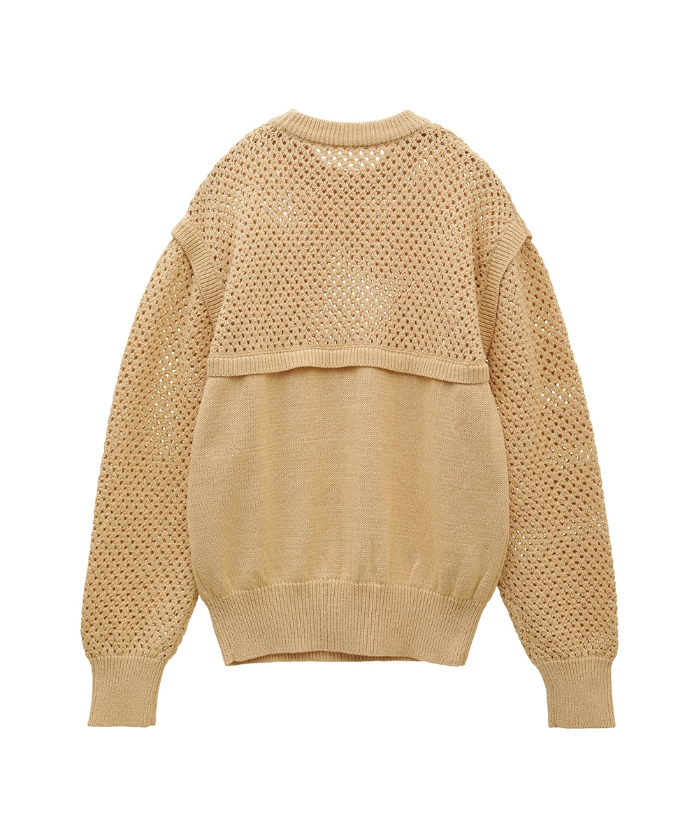 SWITCH MESH KNIT TOPS｜TOPS(トップス)｜CLANE OFFICIAL ONLINE STORE