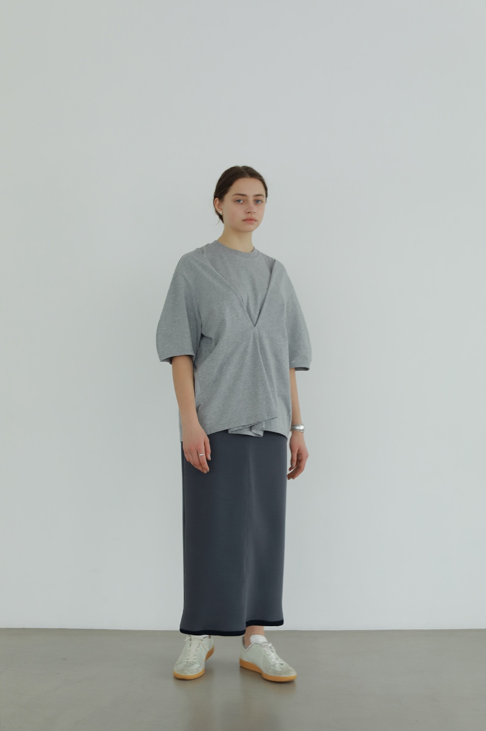 BI COLOR JERSEY SKIRT｜SKIRT/PANTS(スカート/パンツ)｜CLANE