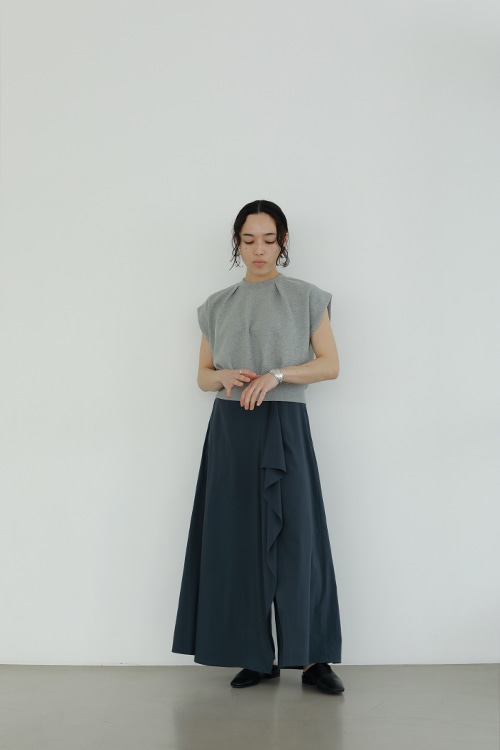 RAP FRILL SKIRT PANTS