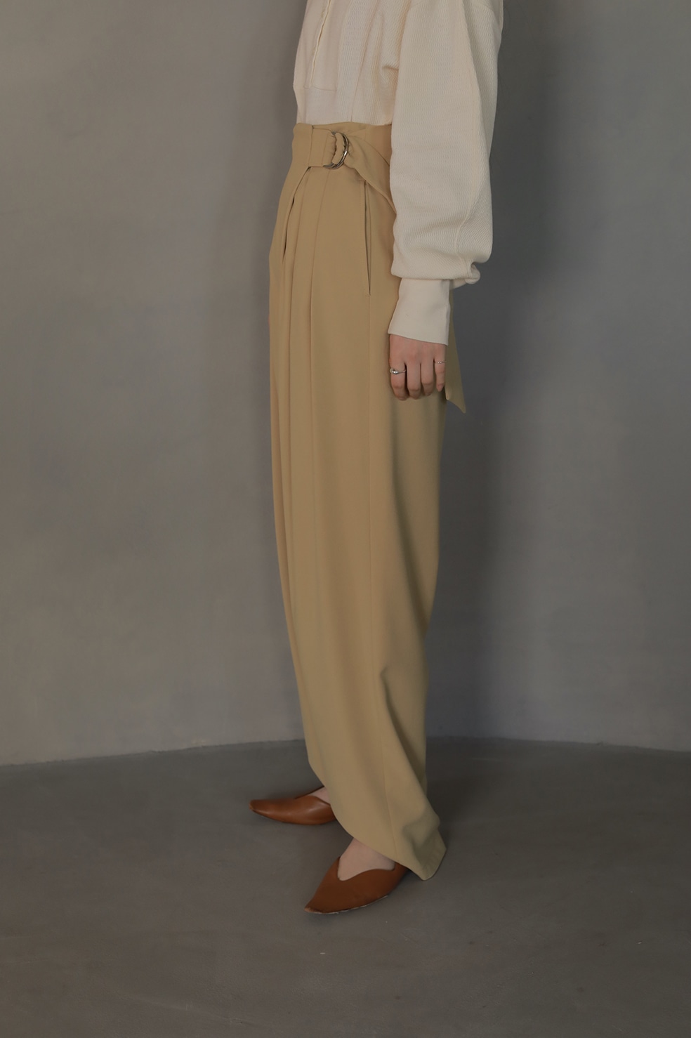 WRAP BELT PANTS｜SKIRT/PANTS(スカート/パンツ)｜CLANE OFFICIAL 