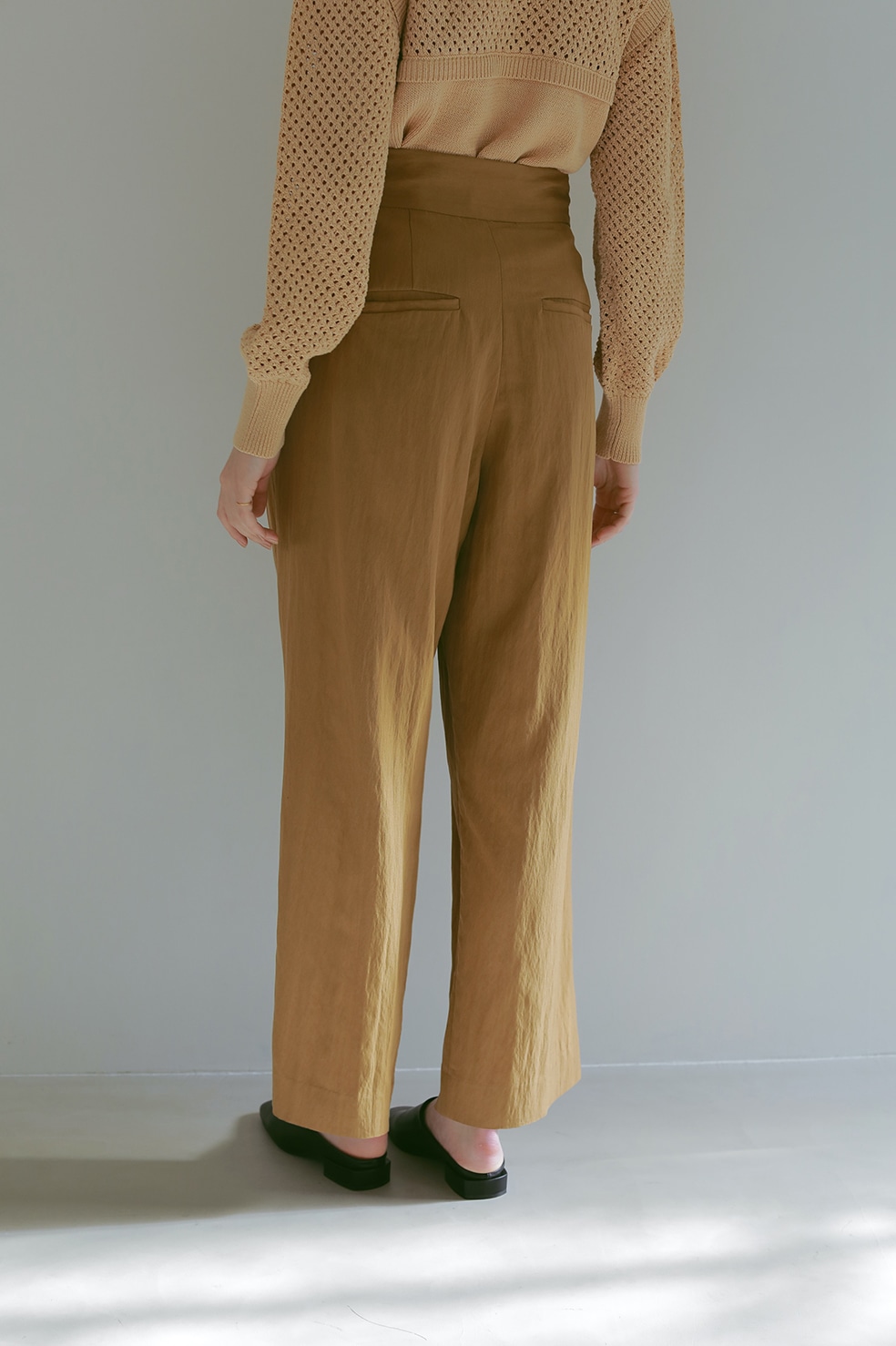 BELT TUCK LOOSE PANTS｜SKIRT/PANTS(スカート/パンツ)｜CLANE