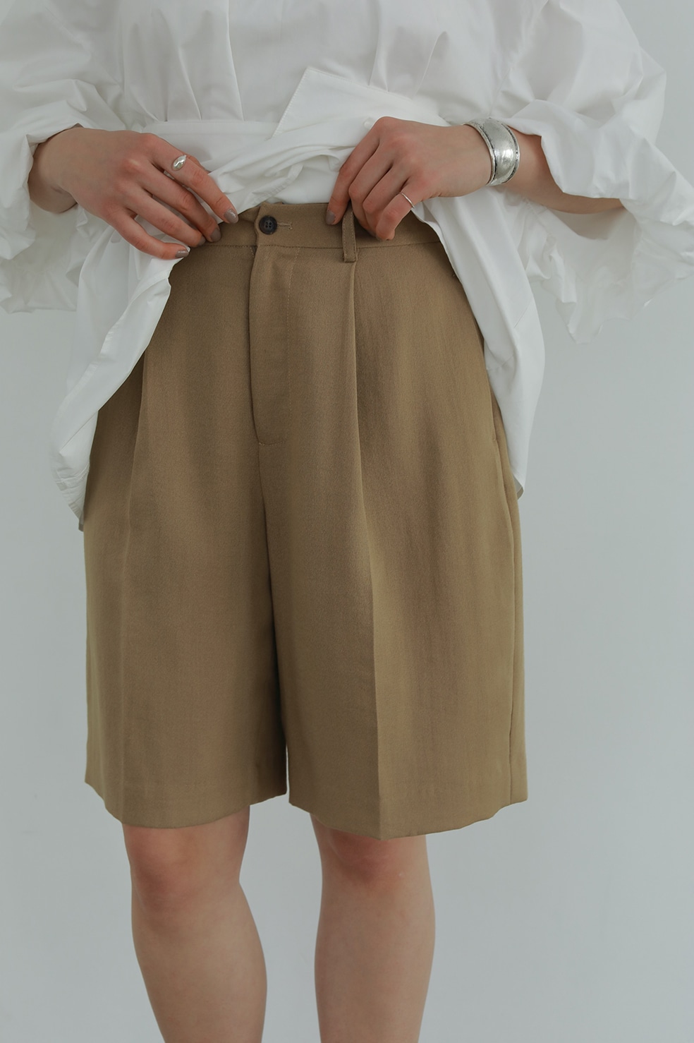 SQUARE LINE HALF PANTS｜SKIRT/PANTS(スカート/パンツ)｜CLANE