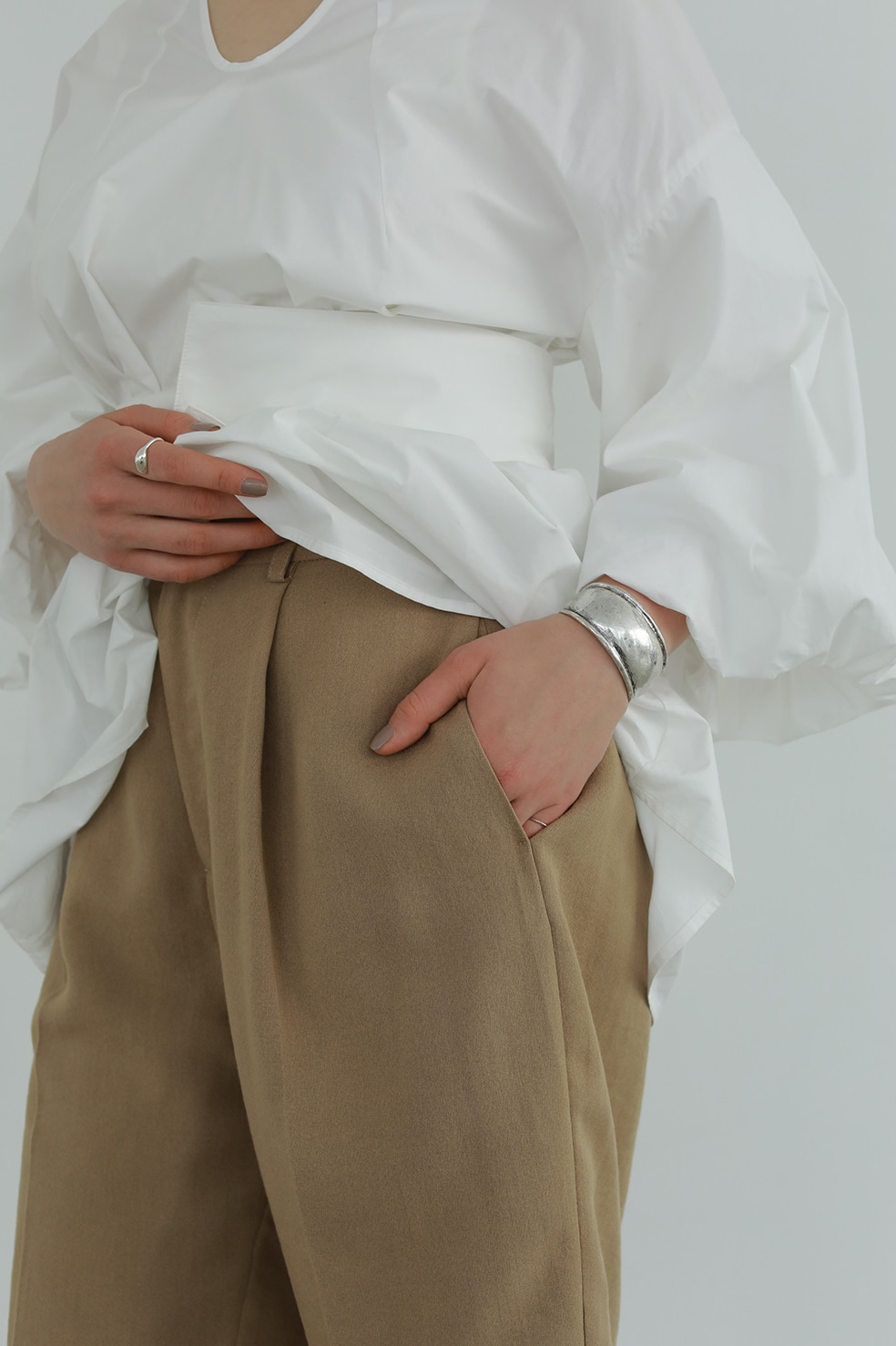 SQUARE LINE HALF PANTS｜SKIRT/PANTS(スカート/パンツ)｜CLANE 