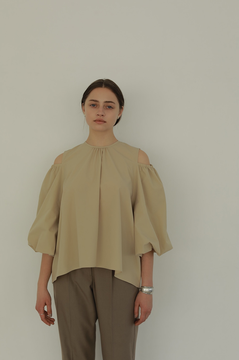 VOLUME BALLOON SMOCK TOPS｜TOPS(トップス)｜CLANE OFFICIAL