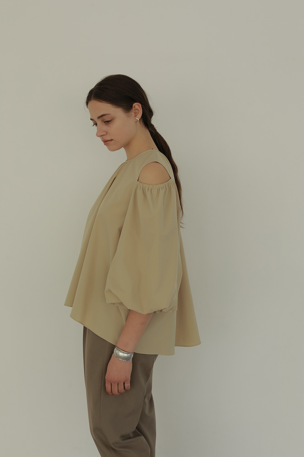 VOLUME BALLOON SMOCK TOPS｜TOPS(トップス)｜CLANE OFFICIAL ONLINE STORE