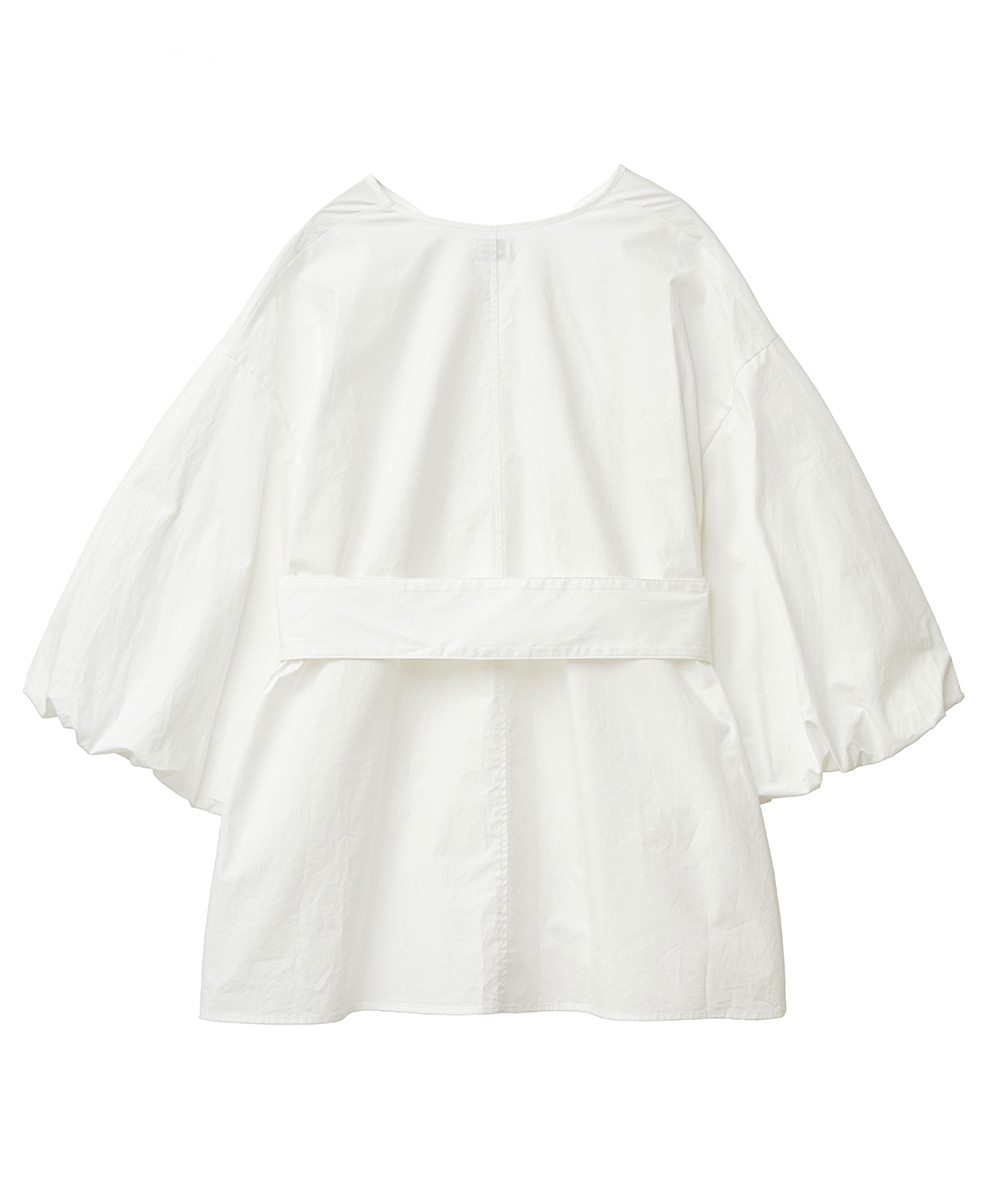 WIDE BELT BALLOON SLEEVE TOPS｜TOPS(トップス)｜CLANE OFFICIAL 