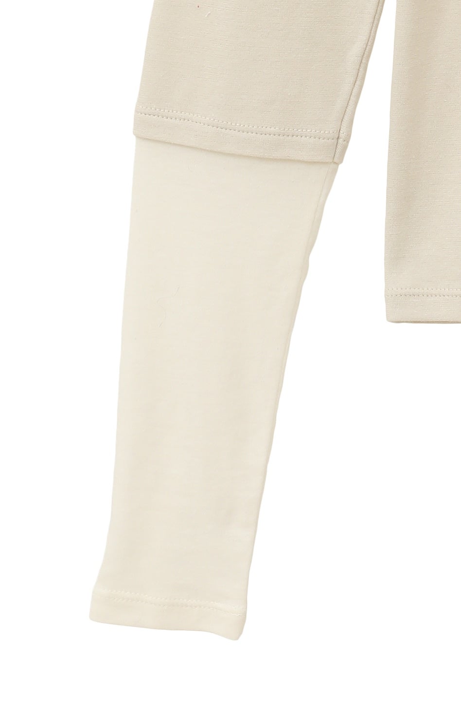 トップス LAYERED COMBI TOPS ivory 1 Crush Silk Knit - Tube Top Pocket Jumpsuit - Dreamy Floral-Taupe