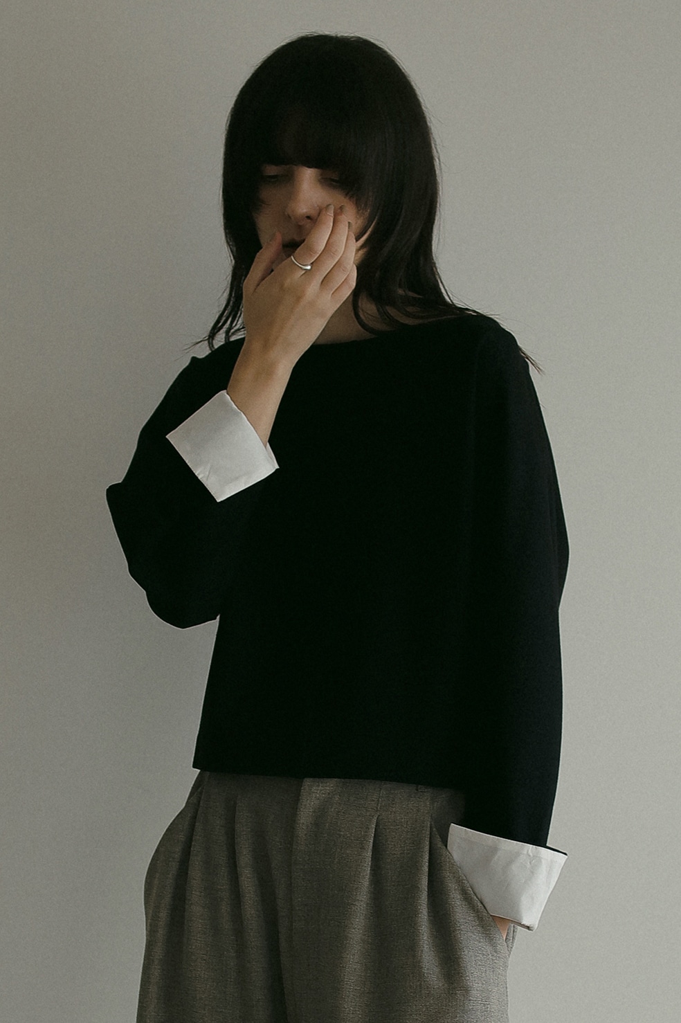 BOAT NECK PULLOVER