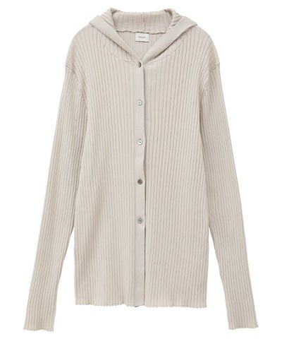 HOODIE RIB KNIT TOPS｜TOPS(トップス)｜MANOF OFFICIAL ONLINE