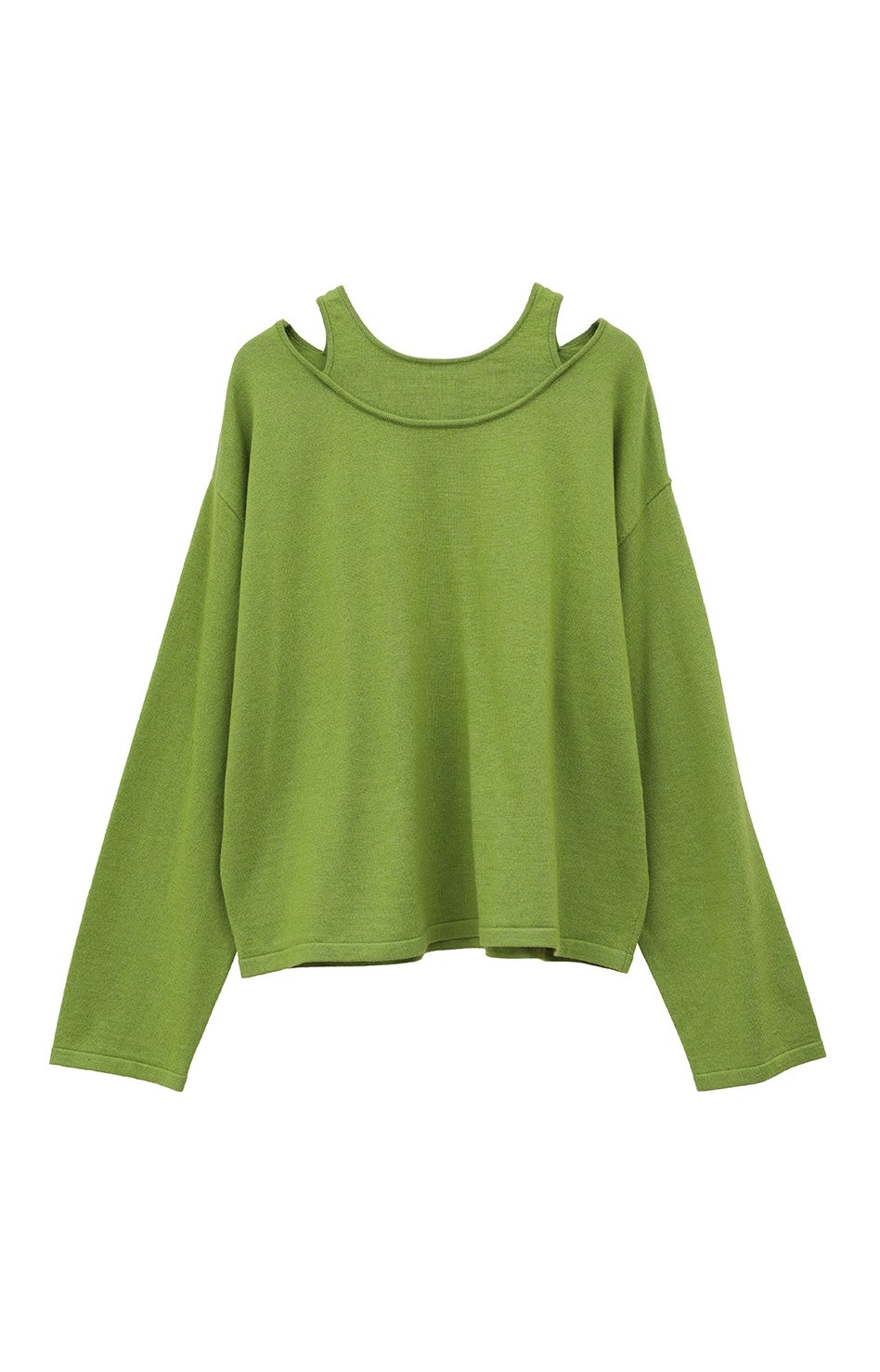 NECK LAYERED KNIT TOPS｜TOPS(トップス)｜MANOF OFFICIAL