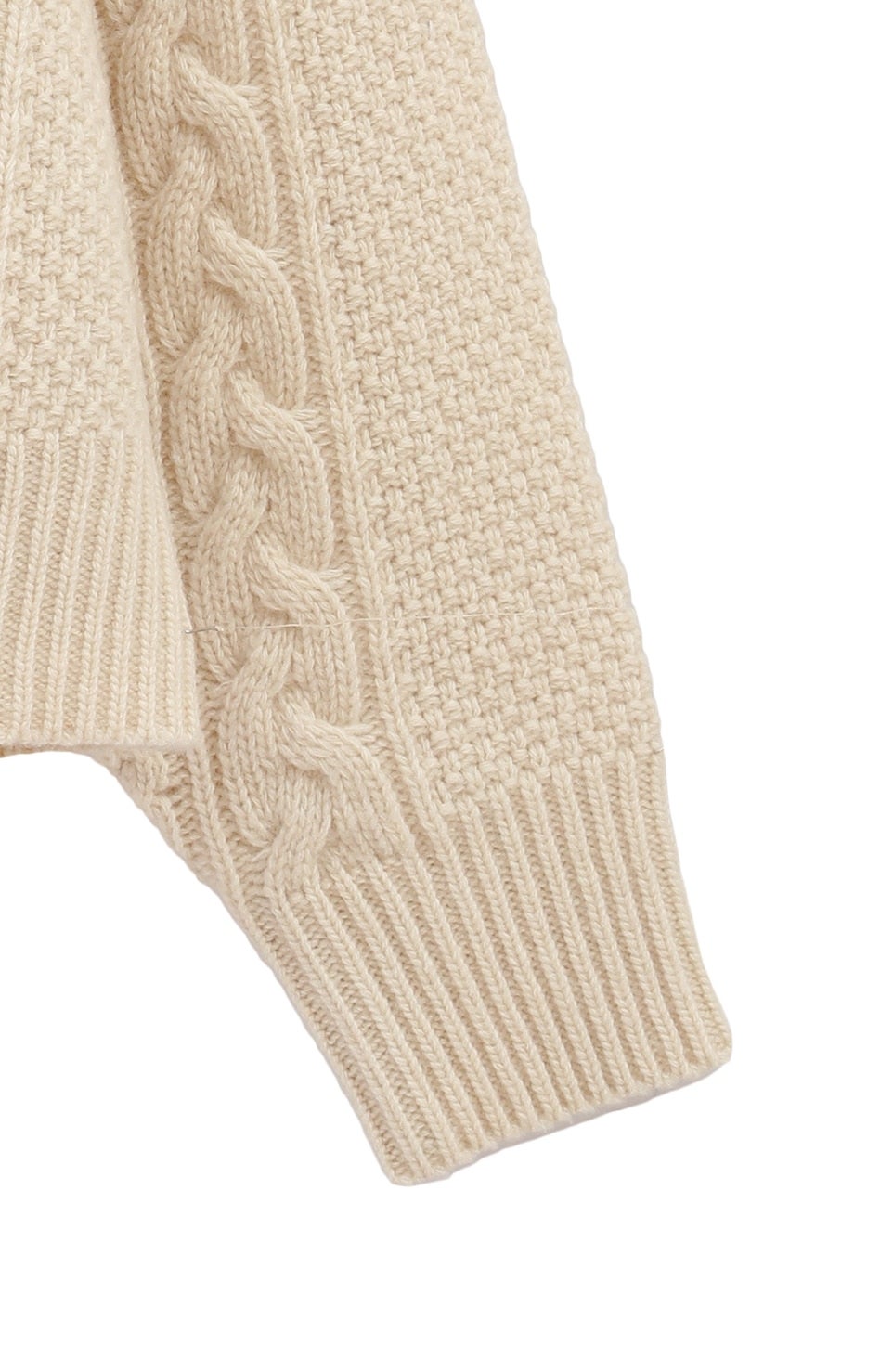 SHOULDER TUCK CABLE KNIT｜TOPS(トップス)｜MANOF OFFICIAL