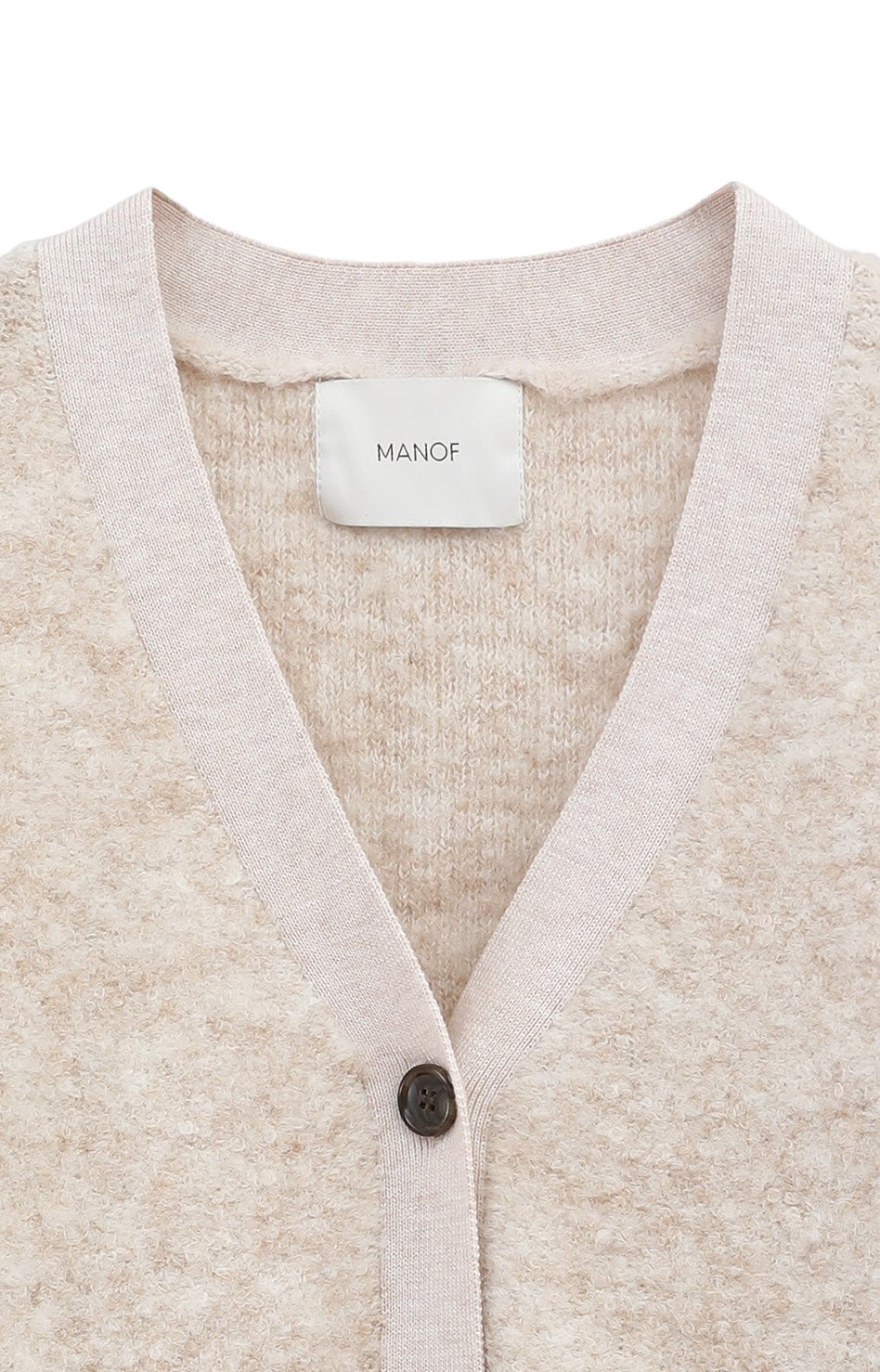 BOUCLE KNIT CARDIGAN｜TOPS(トップス)｜MANOF OFFICIAL ONLINE STORE
