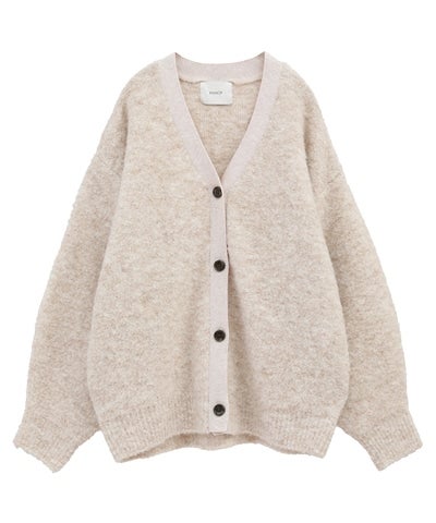 eaphi FRONT BOUCLE KNIT CARDIGAN 10/5発送 eaphi FRONT BOUCLE KNIT CARDIGAN 10/5発送