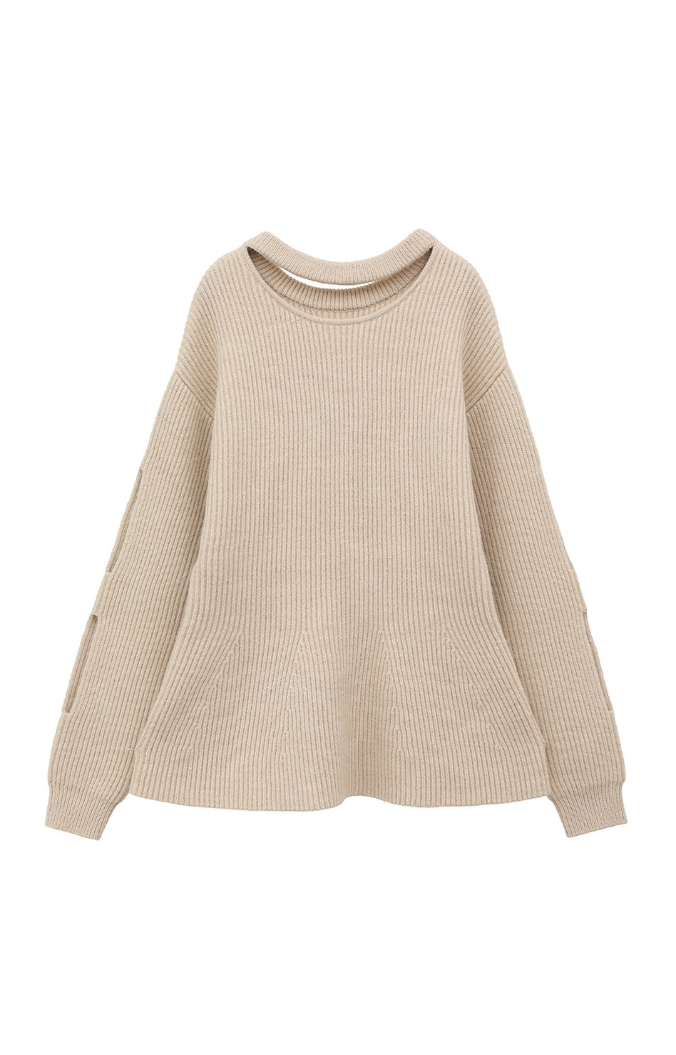 HOLE SLEEVE KNIT｜TOPS(トップス)｜MANOF OFFICIAL ONLINE STORE