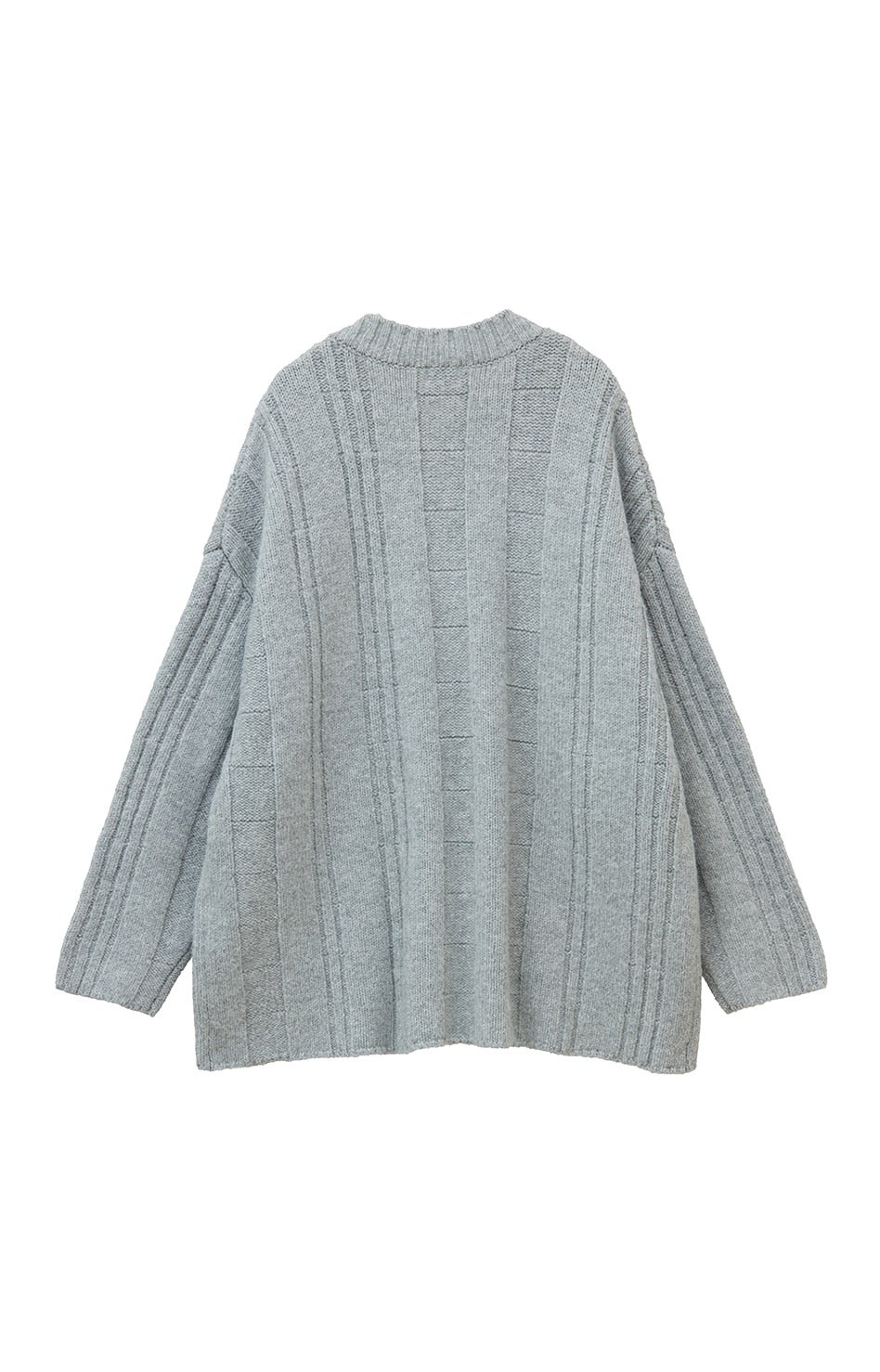Muuet】 RANDOM RIBS TOPS アイボリー