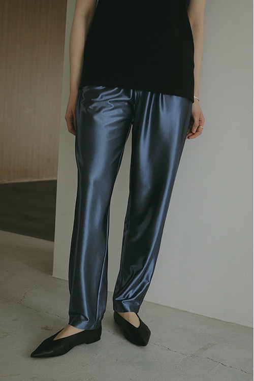 GLITTER TAPERED PANTS