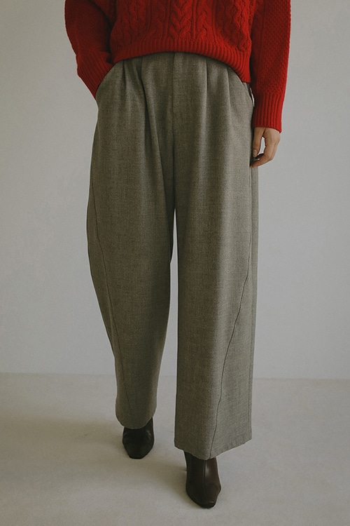 2TUCK WIDE STRAIGHT PANTS