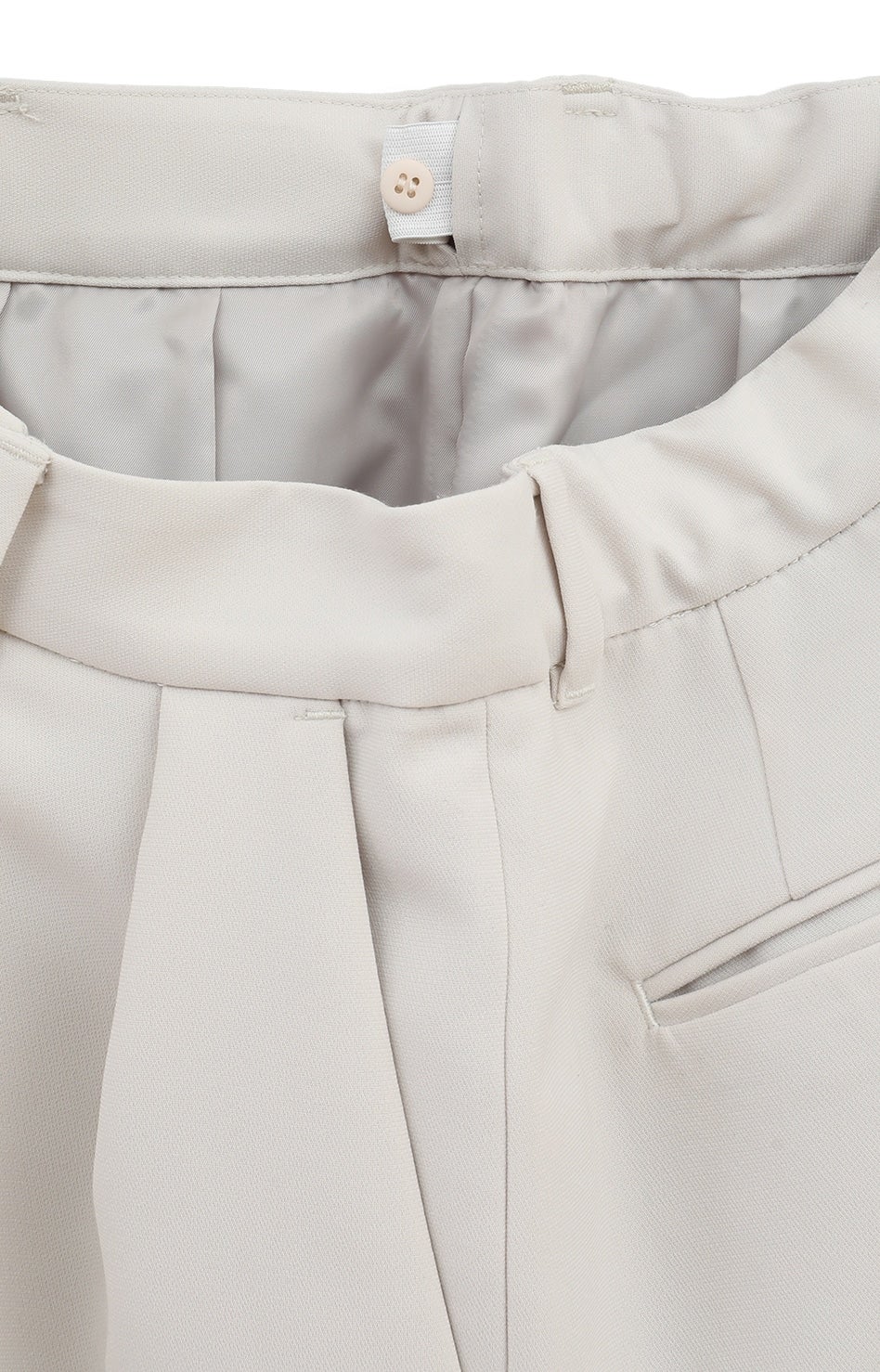 MANOF マノフ　2TUCK TAPERED PANTS アイボリー 2TUCK TAPERED PANTS｜SKIRT/PANTS(スカート/パンツ)｜MANOF