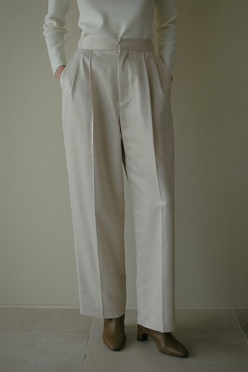 WAIST CLOTH SATIN PANTS