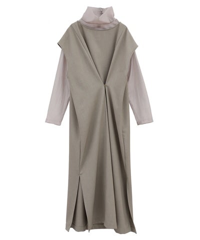 おまめ1 セール】WAIST TUCK ONE PIECE（ワンピース）｜MANOF（マノフ）の