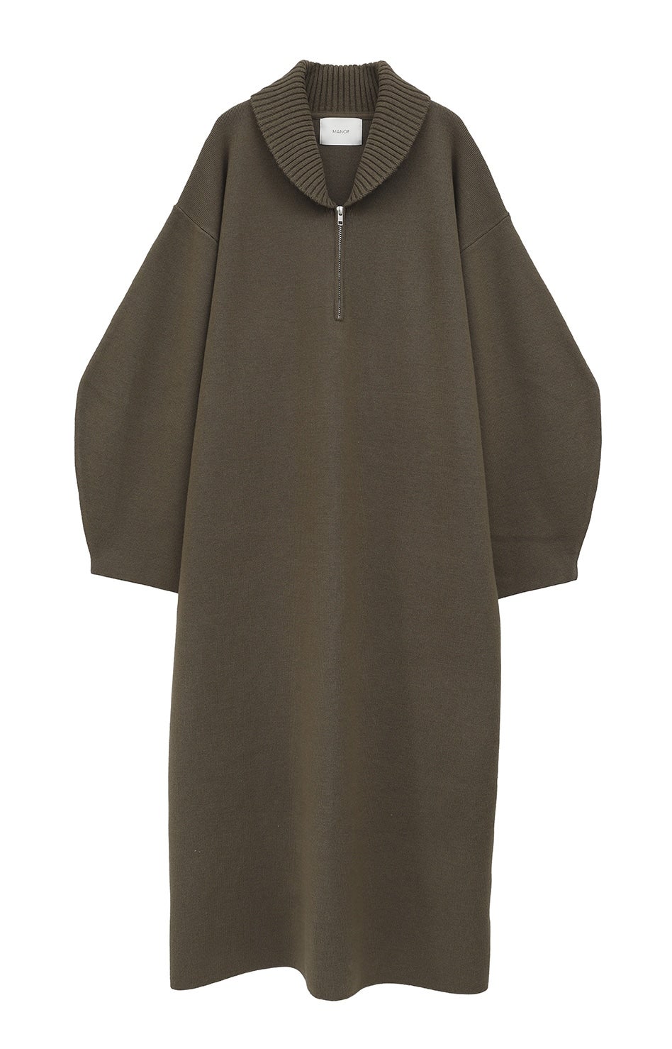 SHAWL COLLAR KNIT ONE PIECE｜DRESS(ドレス)｜MANOF OFFICIAL ONLINE