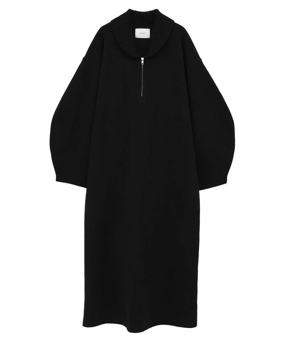 SHAWL COLLAR KNIT ONE PIECE｜DRESS(ドレス)｜MANOF OFFICIAL ONLINE