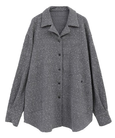SHIRRING LACE SHIRTS｜TOPS(トップス)｜MANOF OFFICIAL ONLINE